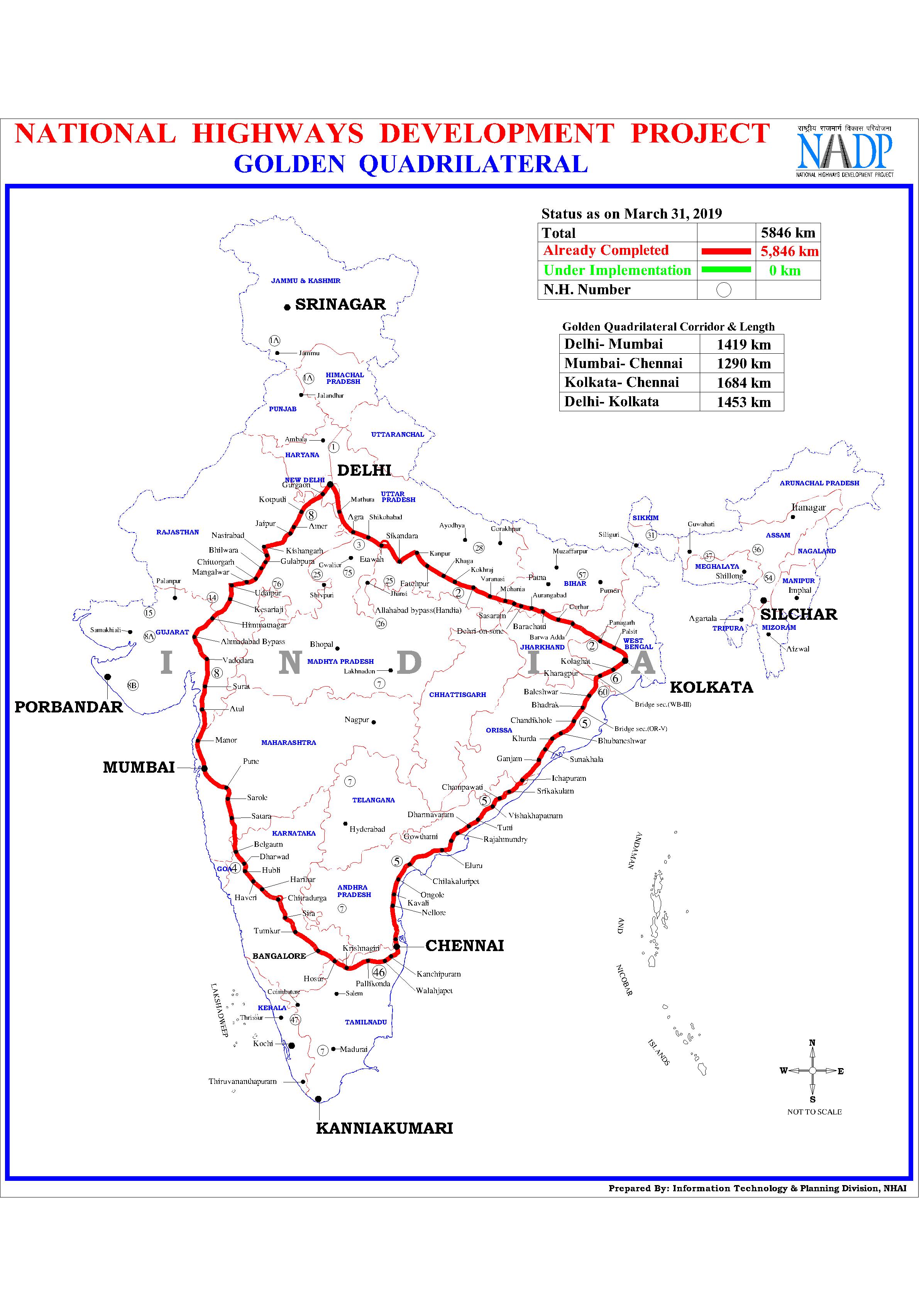 List of National Highways in India (Updated)_80.1