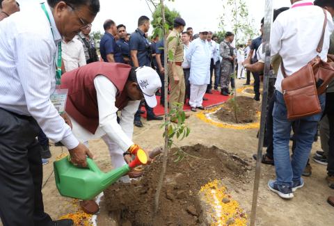 Plantation Drive at Jewar Intersection under 'Ek ped maa ke naam 2.0' Initiative