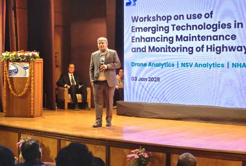 Workshop on use of emerging technologies in enhancing maintenance and monitoring of Highways
