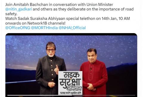 Road Safety Week (11 to 17-01-2023)