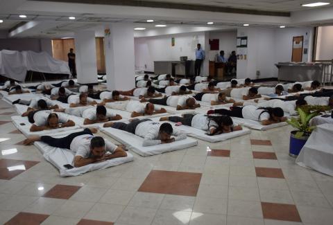 International Day of Yoga 2024 at NHAI HQ
