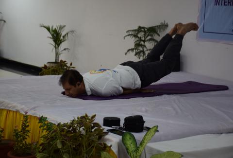 International Day of Yoga 2024 at NHAI HQ