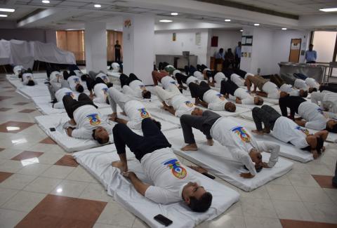 International Day of Yoga 2024 at NHAI HQ