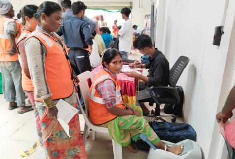 Eye Check Up & Medical Camp conducted on Hyderabad- Bangalore (AP-3) project