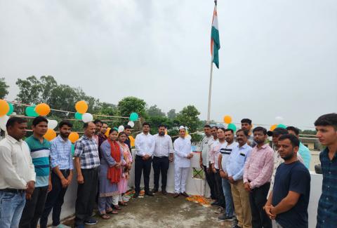 Flag Hoisting, Plantation and Eye Check-up Camp at Project Implementation Unit Roorkee