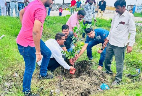 Flag Hoisting, Plantation and Eye Check-up Camp at Project Implementation Unit Roorkee