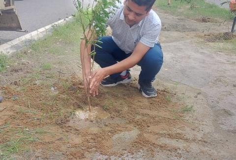 Flag Hoisting, Plantation and Eye Check-up Camp at Project Implementation Unit Roorkee