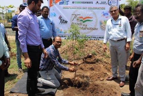 Flag Hoisting and Plantation, RO Madurai