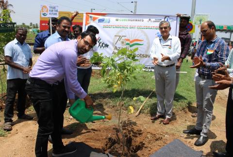 Flag Hoisting and Plantation, RO Madurai