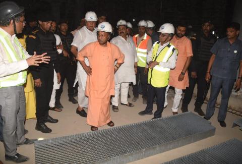 Varanasi Ropeway Project Visit by Hon'ble CM, Uttar Pradesh