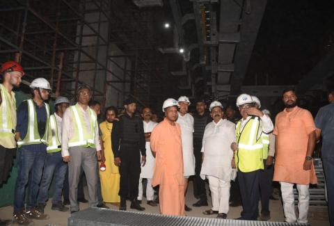 Varanasi Ropeway Project Visit by Hon'ble CM, Uttar Pradesh