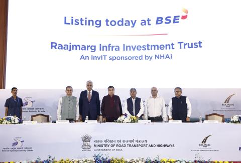 RIIT - Listing on BSE