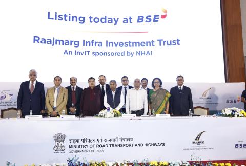 RIIT - Listing on BSE