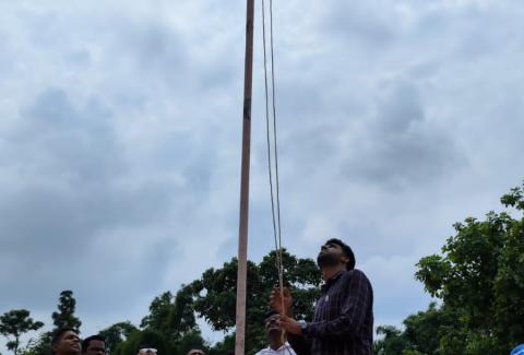 Flag Hoisting PIU-Nabarangpur