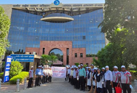 Swachta Pakhwada at NHAI HQ