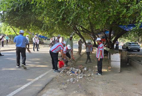 Swachta Pakhwada at NHAI HQ
