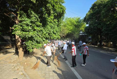 Swachta Pakhwada at NHAI HQ