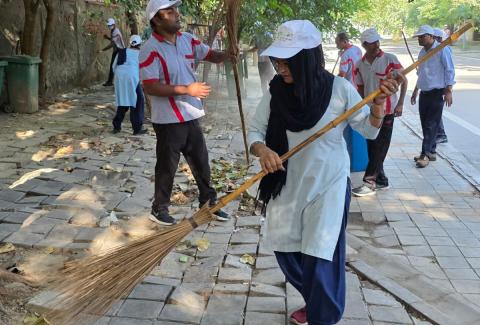 Swachta Pakhwada at NHAI HQ