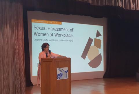 Workshop on the Prevention of Sexual Harassment and PoSH Act, 2013